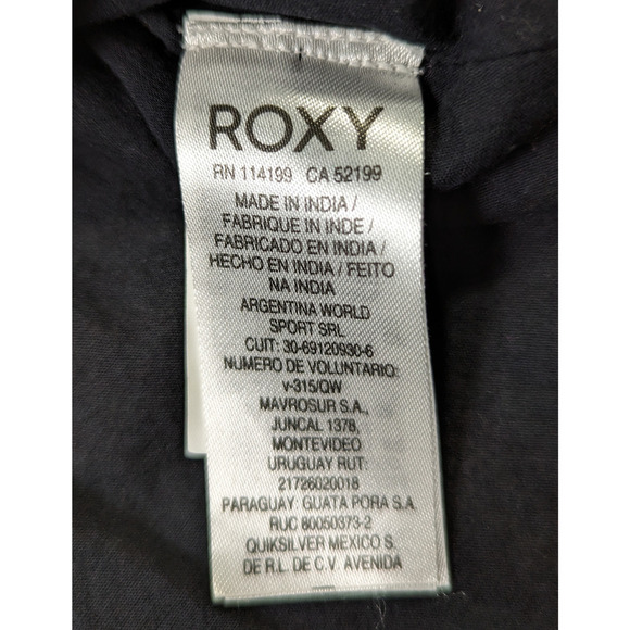 Roxy 'East Coast Dreamer' Bell Sleeve Floral Print Dress Size XS - Picture 7 of 7